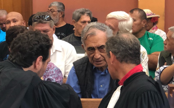 Oscar Temaru s’explique face aux juges