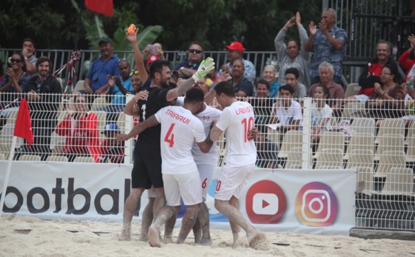 Beach Soccer – Coupe des Nations : Les Tiki Toa battent les Salomon 11-6