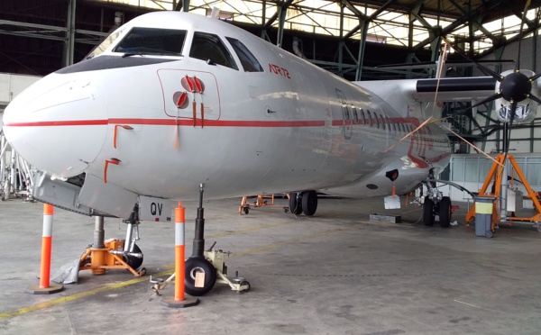 Le dernier ATR 72-500 d’Air Tahiti quitte le fenua
