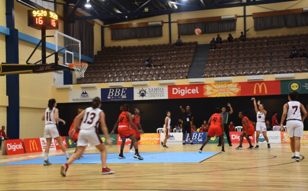 Les basketteuses tahitiennes se relancent face à la Papouasie Nouvelle-Guinée