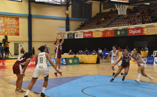 Les basketteuses tahitiennes dans l'histoire des Jeux