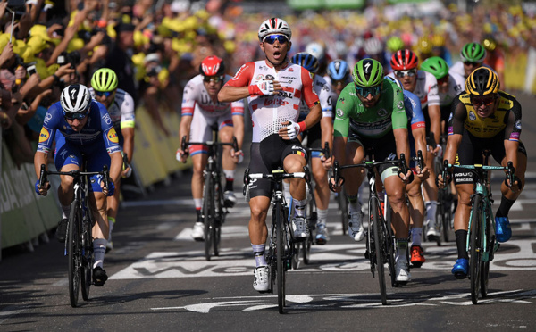Tour de France: Ewan sort vainqueur d'un four