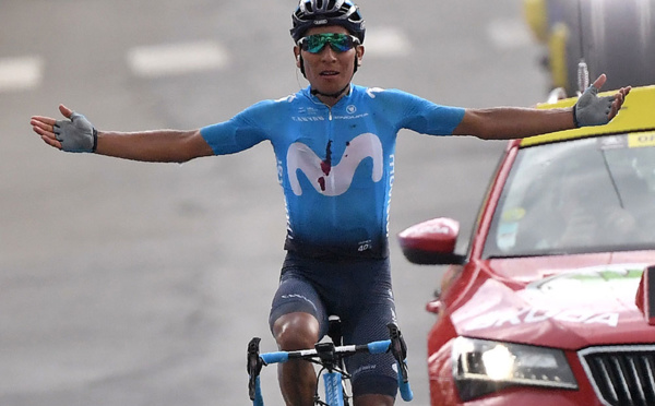 Tour de France: la "fiesta" colombienne avec Quintana et Bernal