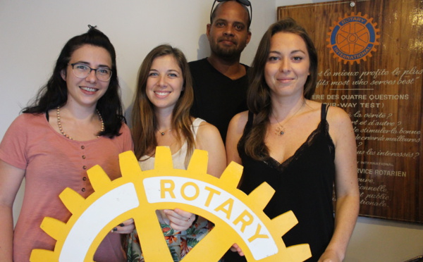 Le Rotaract club de Tahiti repart