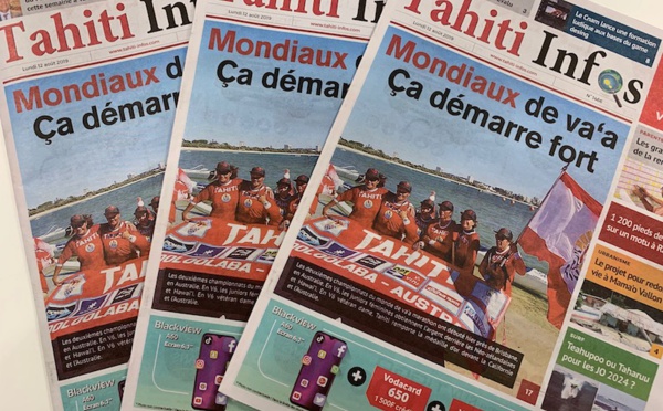 Pas d’édition papier de Tahiti Infos avant lundi