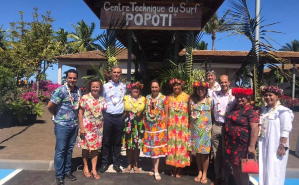 Le “Clairefontaine du surf” inauguré à Papara