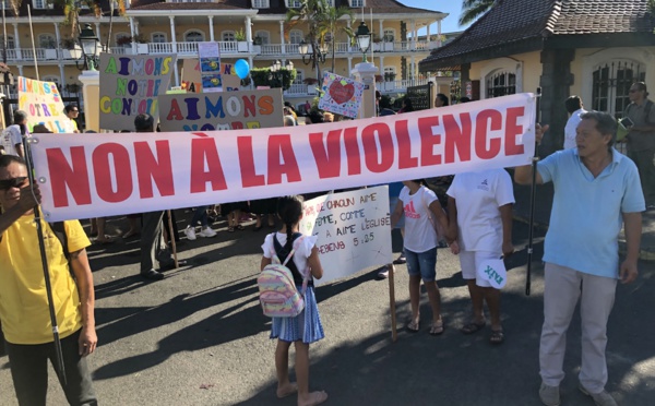Une marche à Papeete pour dire "non à la violence"