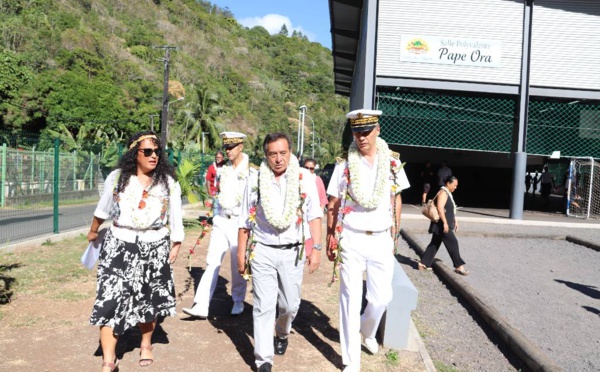 ​Le haut-commissaire Sorain en visite à Papeete