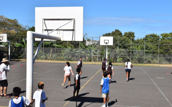 L'intégration par le sport au collège de Punaauia