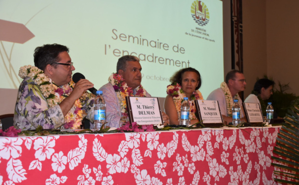 Trois jours de séminaire pour les cadres de l'éducation 