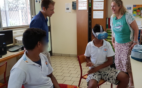 La réalité virtuelle pour aider les enfants malades