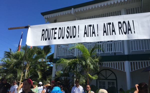 Nouvelle mobilisation contre la Route du Sud