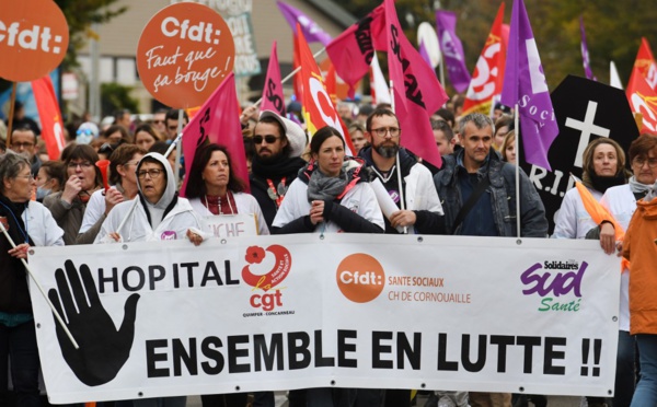 Crise sociale: l'exécutif redoute la "coagulation" du 5 décembre