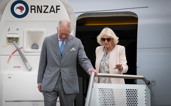 Le prince Charles et Camilla pour six jours en Nouvelle-Zélande