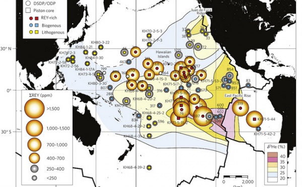 Terres rares : les fonds marins de Polynésie en regorgent