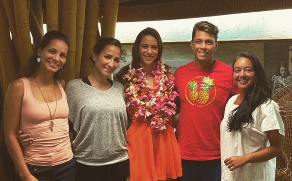 Miss Tahiti de retour au fenua