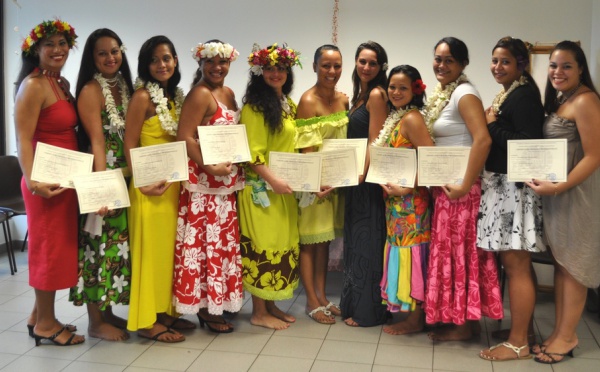 Remise d'attestations : Formation Technicien de SPA et de Bien être