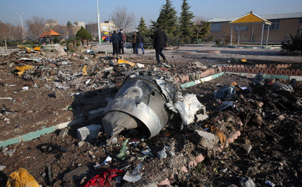 Un avion ukrainien s'écrase en Iran, tuant les 176 personnes à bord