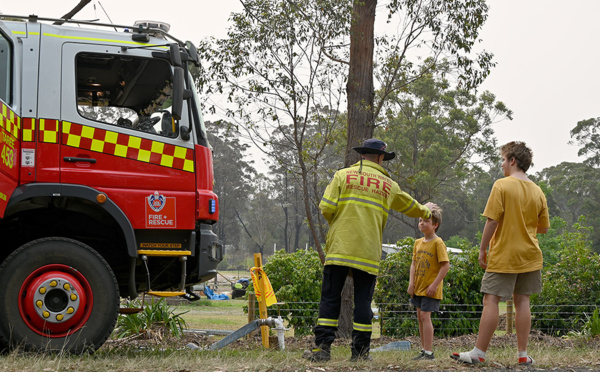 Incendies en Australie: la pluie redonne de l'espoir, la fumée perturbe les stars du tennis