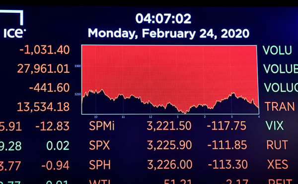 Chute de la Bourse de Tokyo, moindres dégâts sur les places de Chine