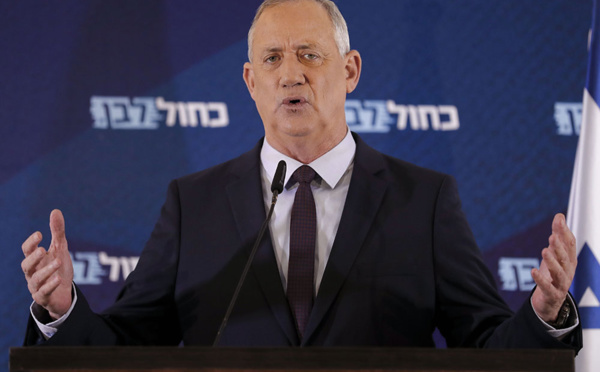 Israël: Benny Gantz, rival de Netanyahu, chargé de former le nouveau gouvernement