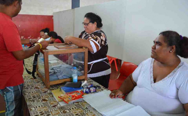 Législatives 2012: en Polynésie, le taux de participation est estimé à 44.99 % à 16h45
