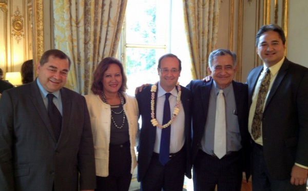 Rencontre au sommet entre le Président de la République et Oscar Manutahi TEMARU