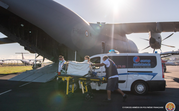 ​Un nourrisson en « urgence vitale » évacué du fenua sur l’A400M