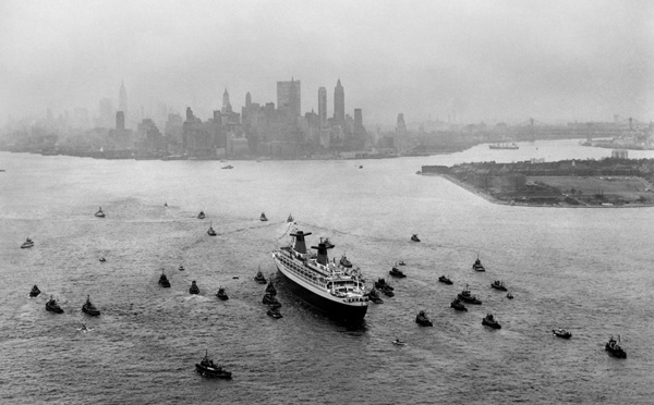 Il y a 60 ans, le mythique paquebot France était mis à l'eau à Saint-Nazaire