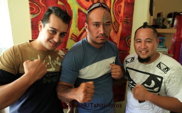 3 tahitiens vont participer pour la première fois aux combats de MMA PRO !