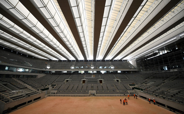 Tennis: Roland-Garros se prépare pour l'automne