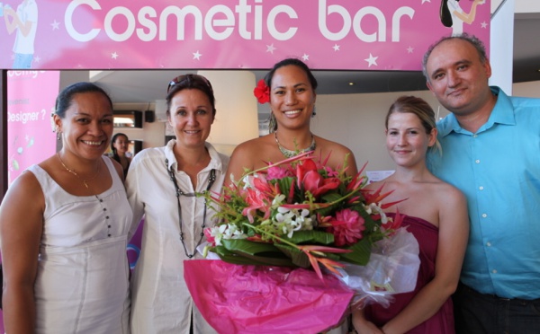 Moana Taofifenua est venue de Bora pour gagner la Cosmetic Académy