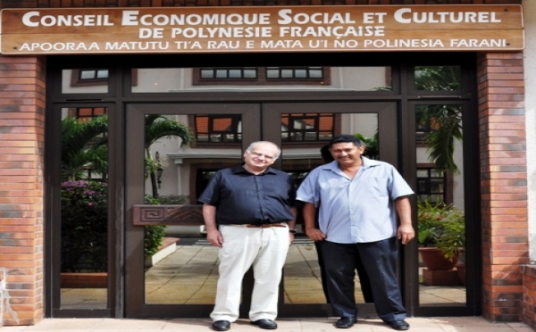 Visite de courtoisie de Monsieur Jean LACHKAR, Président de la Chambre territoriale des comptes au CESC