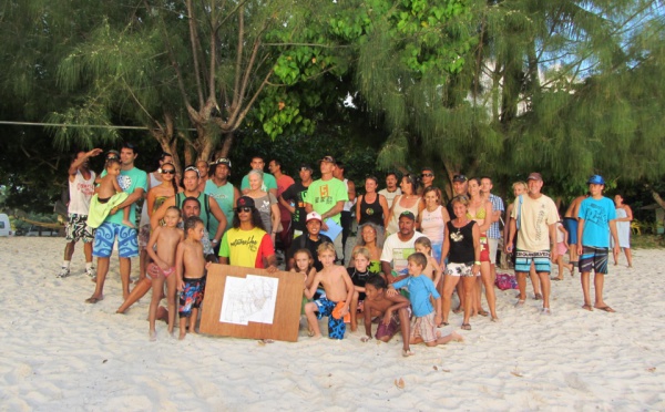 Plage publique de Huahine: un collectif se mobilise pour sa préservation