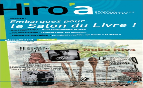 Hiro'a n°63 du mois de décembre 2012