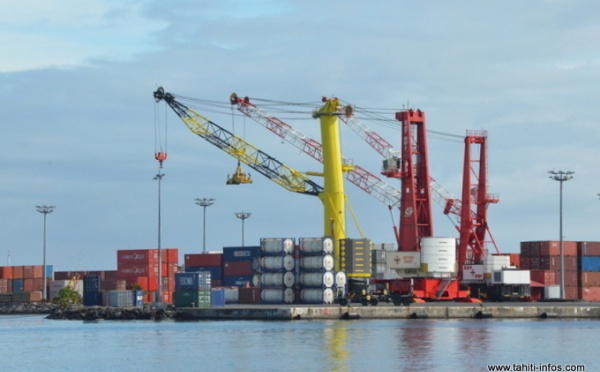 Port autonome de Papeete : 985 millions de Fcfp investis dans les travaux en 2012