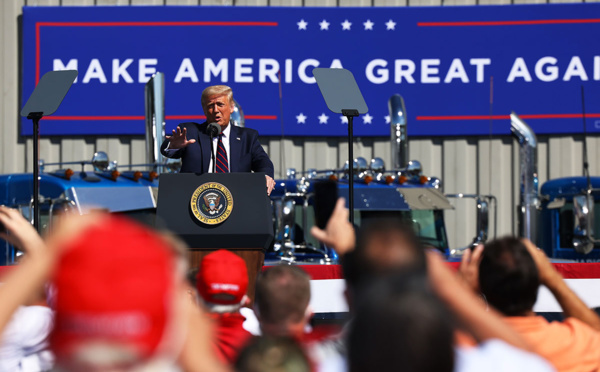 Trump veut refaire campagne et tourner la page de son Covid-19