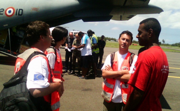 Fin de la mission humanitaire française à Fidji