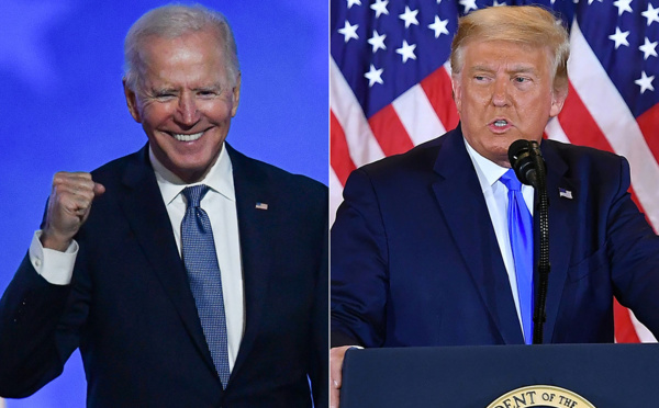 Trump se déclare vainqueur d'une élection indécise, Biden contre-attaque