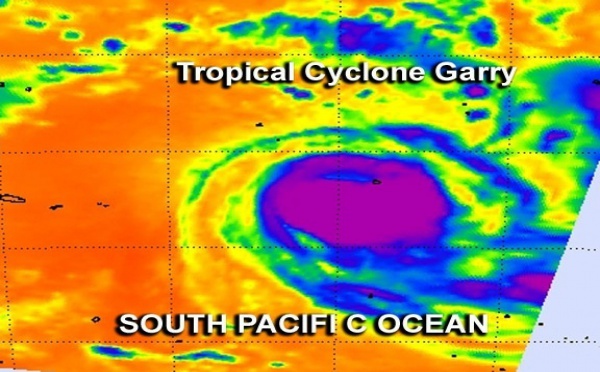  Garry : les îles Cooks dans l'oeil du cyclone