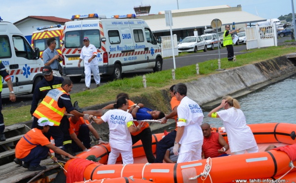 Exercice catastrophe : le crash en mer d’un avion mobilise 175 personnes pour les secours