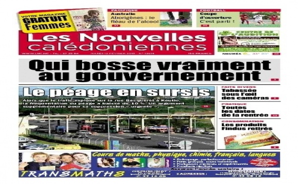 Hersant/Tapie: les journalistes des Nouvelles-Calédoniennes écrivent à M.Ayrault