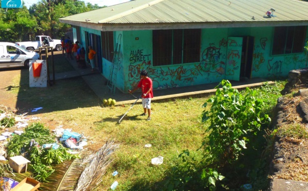 Les scouts de Taumata Faa'a à l'action