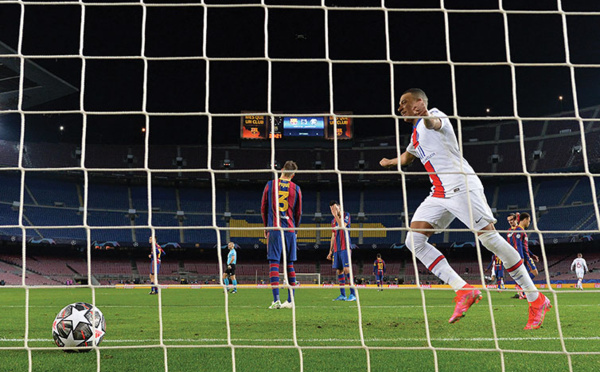 Ligue des champions: Mbappé et le PSG chassent les fantômes à Barcelone