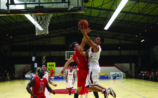 Basket : Tahiti s’incline 67 à 88, la tête haute, face aux states