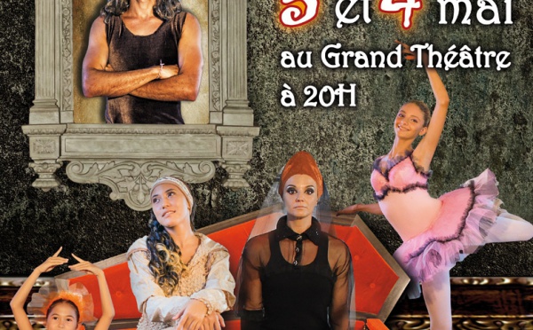 Danse : « Dracula, Halloween et l’amour »  au Grand Théâtre les 03 et 04  mai