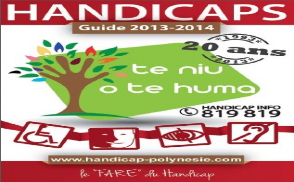 Sortie d’un nouveau guide gratuit « HANDICAPS » et réouverture du site internet « www.handicap-polynesie.com »