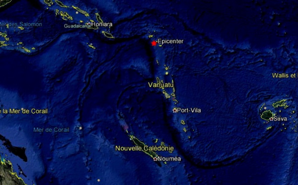 Séisme de magnitude 6,1 aux îles Salomon