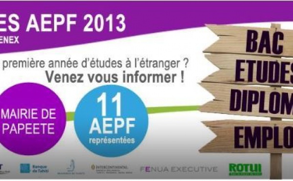 Etudiants expatriés: le salon de l'AEPF se tiendra ce samedi à la mairie de Papeete