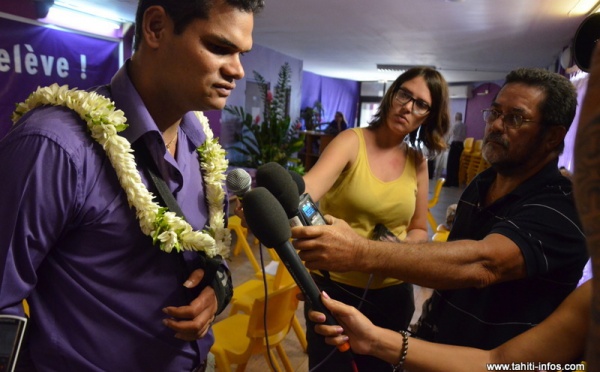 Teiva Manutahi à la rescousse de la Sétil aéroport